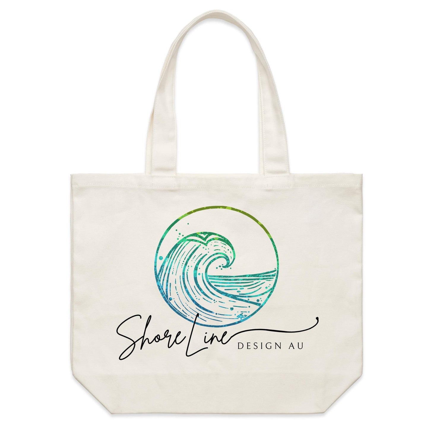 Calm Break - Signature Shoulder Canvas Tote Bag