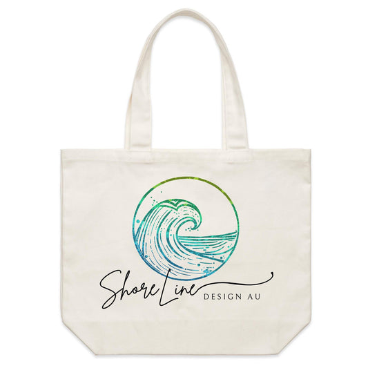 Calm Break - Signature Shoulder Canvas Tote Bag